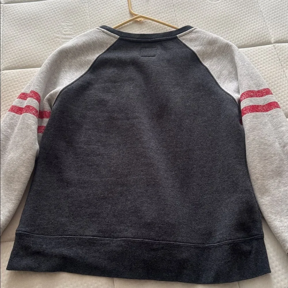 Fanatics Black and Gray Blackhawks  Sweatshirt